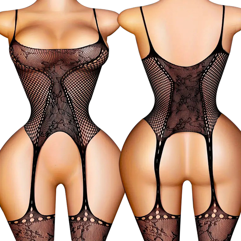 ชุดชั้นในเซ็กซี่สำหรับผู้หญิง  - Bodystocking Fishnet บทวิจารณ์และราคา