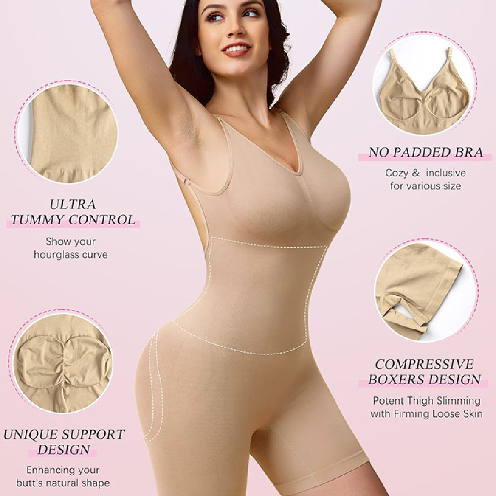 ชุดกระชับสัดส่วนแบบไร้รอยต่อสำ - Shapewear Bodysuit Firm บทวิจารณ์และราคา