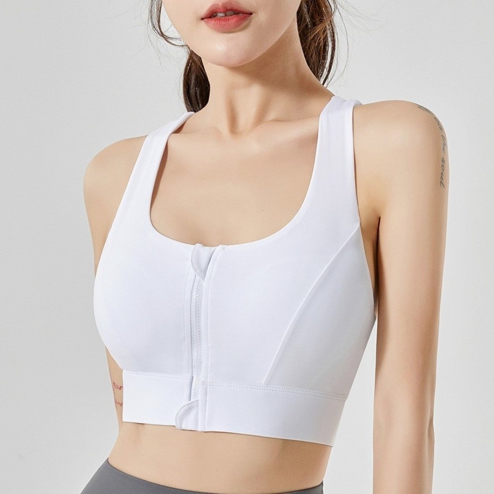 สปอร์ตบราแบบซิปหน้า ดีไซน์เรีย - Sports Bra High Impact บทวิจารณ์และราคา